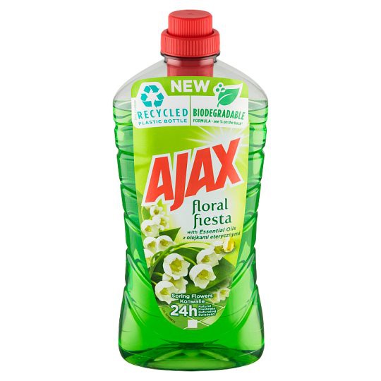 Ajax zelený Spring flowers konvalinky 1l | Čistící a mycí prostředky - Saponáty - Saponáty na podlahu a univerzální Ajax zelený Spring flowers konvalinky 1l | Čistící a mycí prostředky - Saponáty - Saponáty na podlahu a univerzální